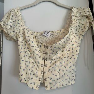 Princess Polly Floral Corset Top